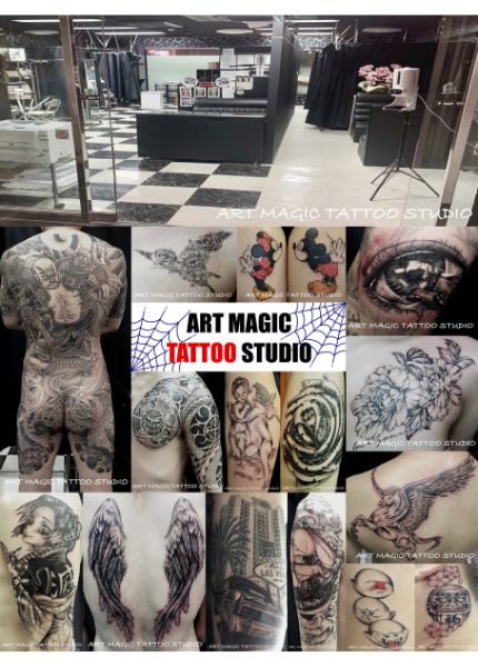 腕のデザインインスクライブの腕のタトゥーのデザインを紹介しています