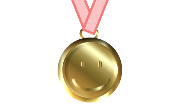 メダル噛みおじさん