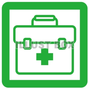 JIS規格安全標識 横長ボード 救急箱818-18B- 安全用品・工事看板通販のサインモール