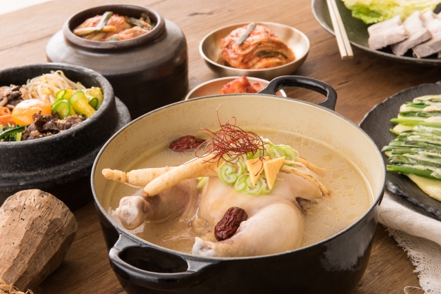 ダイエット記録 炊飯器で作る参鶏湯📝ぽん