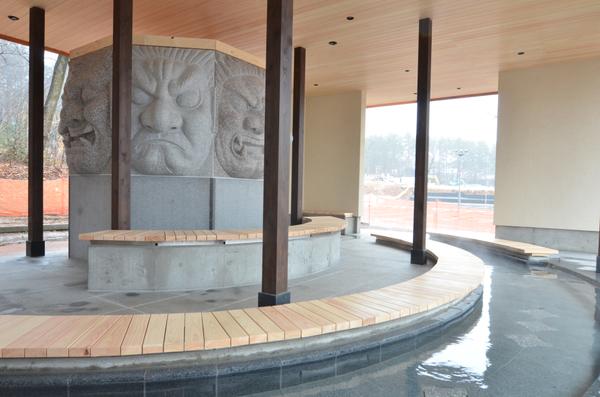 移設：リニューアル後：八面大王足湯 安曇野市穂高の写真素材39787890- PIXTA