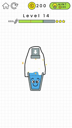 無料 コップに液体を注ぐパズルゲーム HAPPY GLASS PUZZLES 2暇つぶしに最適！たんげーむ PC