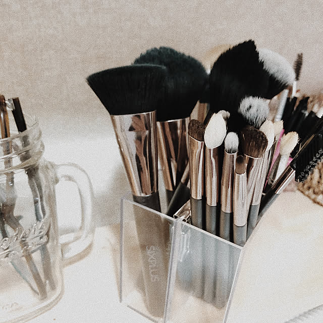 メイクブラシを衛生的に持ち歩きたい！小さい保存袋を使ったアイデア