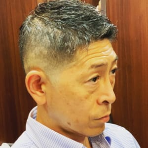 メンズのオススメ順 50代～ ベリーショートの髪型・ヘアスタイル楽天ビューティ