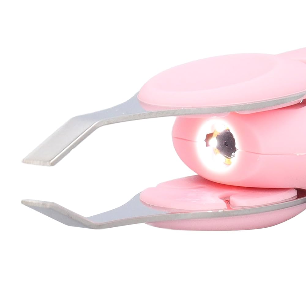 Amazon.co.jp: HDカメラ付き脱毛ピンセット、プロの精密眉毛ピンセット、眉毛、フェイシャル、ヘアリムーバー、髪と眉毛のパーソナルケア用ピンク : ビューティ