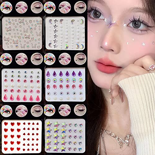 ラインストーン 顔に貼るキラキラ はどこに売ってる？付け方も紹介売場案内.com