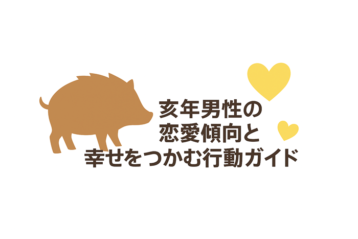 亥年 いのしし年 生まれの性格と恋愛傾向 - 当たる電話占い『絆』が運営する最新占いニュース・情報配信サイトhapy ハピ
