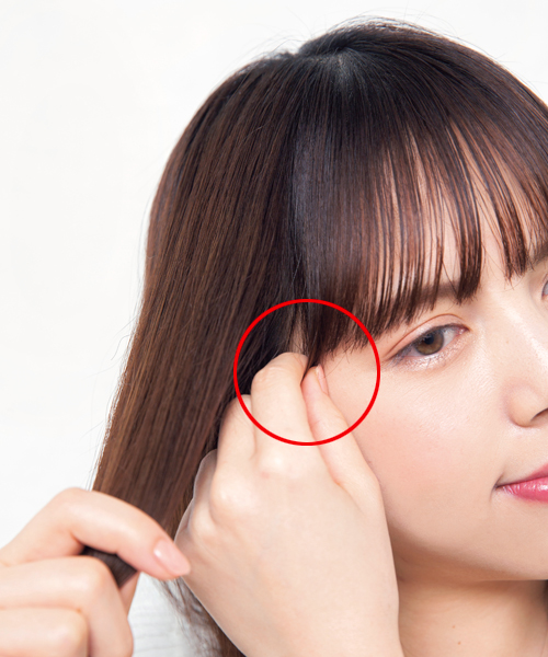 上手く前髪が流れない・流せない！ コツさえ掴めば簡単です！satoshi takeuchi