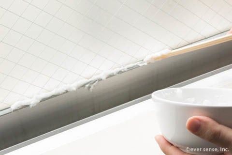 お風呂のゴムパッキンの黒カビが一発で落ちる最強洗剤