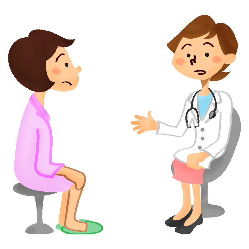 健康診断1 健康診断 春の行事 学校 無料 白黒イラスト素材