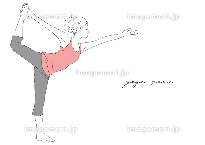 ヨガポーズ女性キャラクターベクトルイラストセット イラストレーションEPS 無料ダウンロード - Pikbest