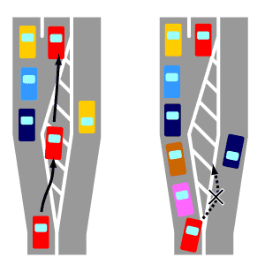 導流帯 ゼブラゾーン とは？走行・駐車したら違反になる？MOBYモビー