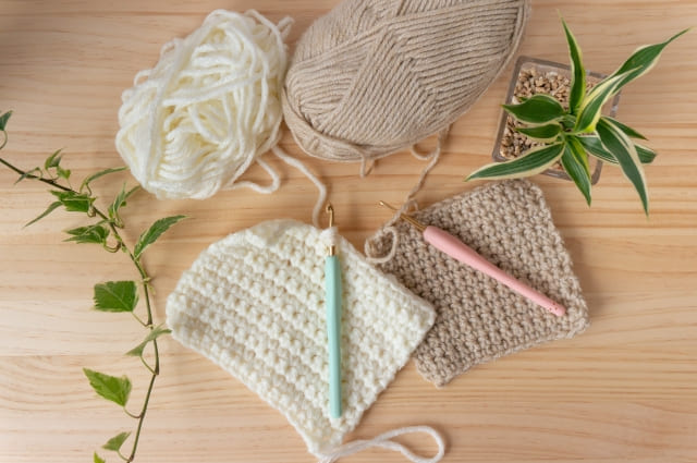 かぎ針 アクリルたわし 編み図 可愛いTikTok