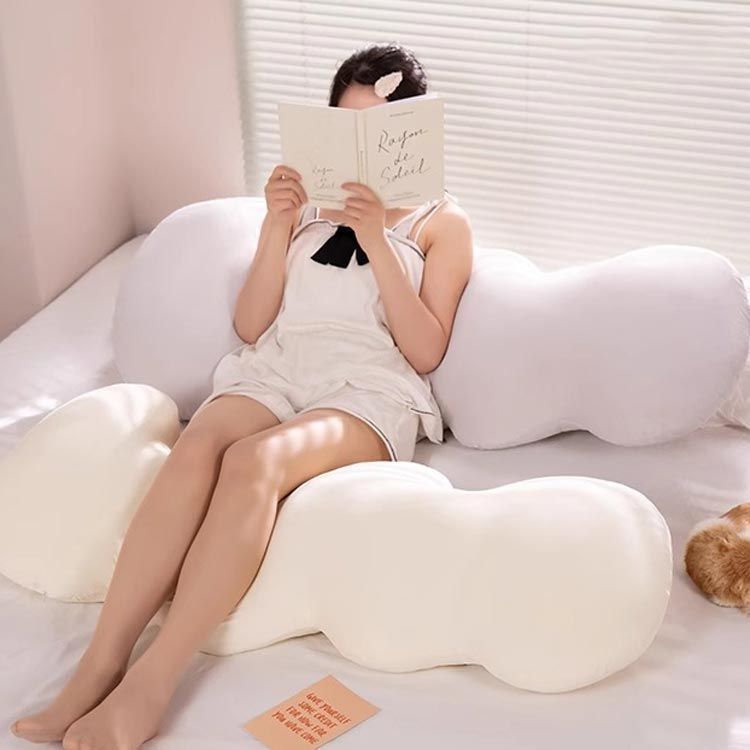 洗い替え用カバー+1枚付き日本製 妊婦さんのための洗える授乳クッション 抱き枕 マルチクッション カバー付き 綿100％ サポート 三 –Branchée Beauté