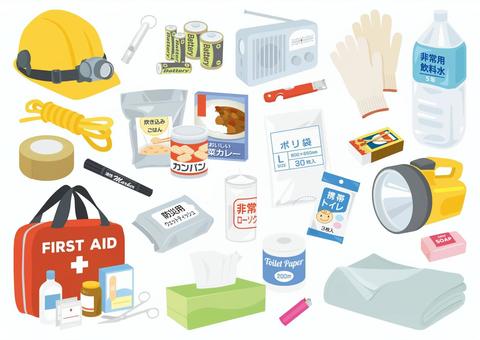 非常用持ち出し袋カクセー 非常事隊 非常用持出袋 HJT-01 1セット 10個入- アスクル