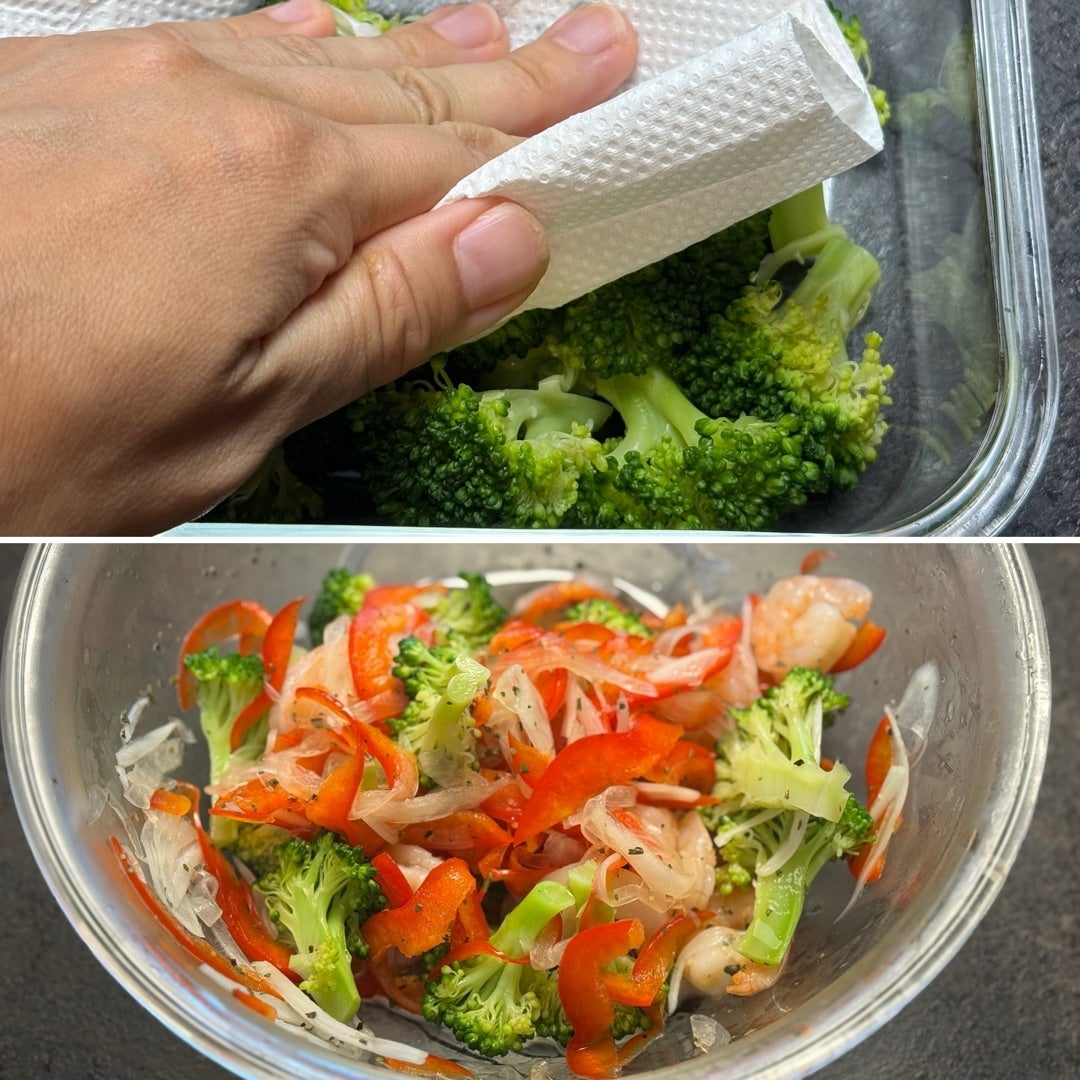 フードコンテナに詰める⇒電子レンジ加熱で即おいしい！〜新谷友里江さんの「ブロッコリーとしらすのオイル蒸し」のレシピ暮らしとおしゃれの編集室