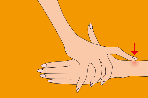 手と耳のつぼマッサージ