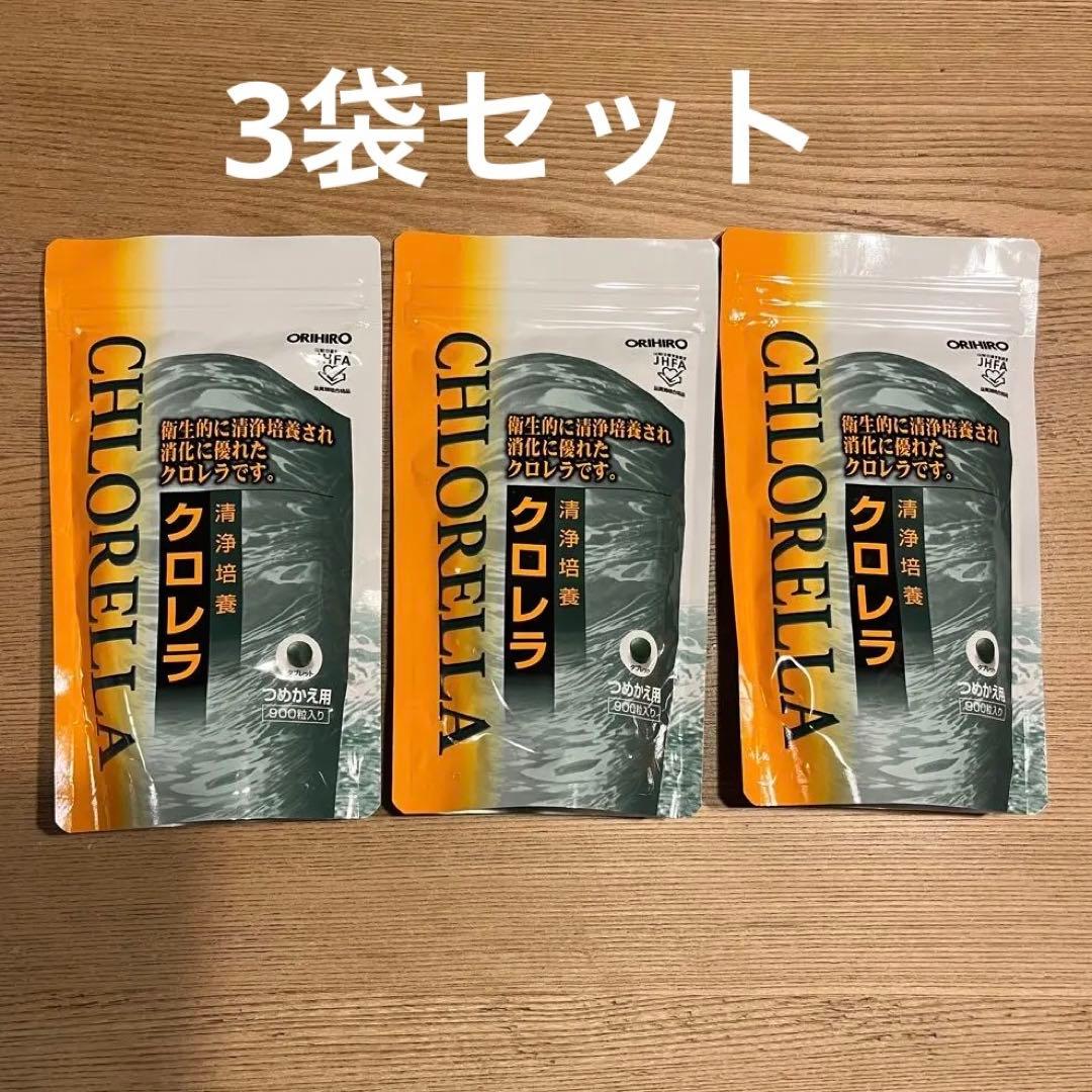 ORIHIRO オリヒロ清浄培養クロレラ 1400粒*2