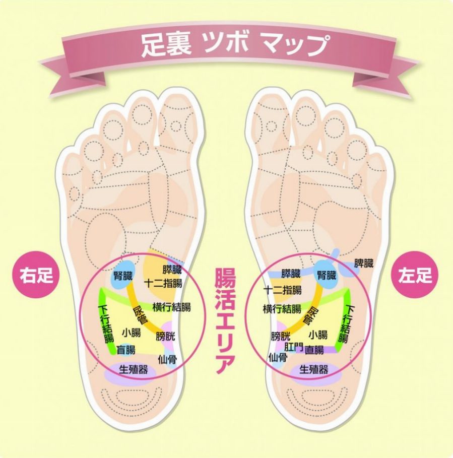 つぼ・効能図 TsuboBeauty & Healty メルシ