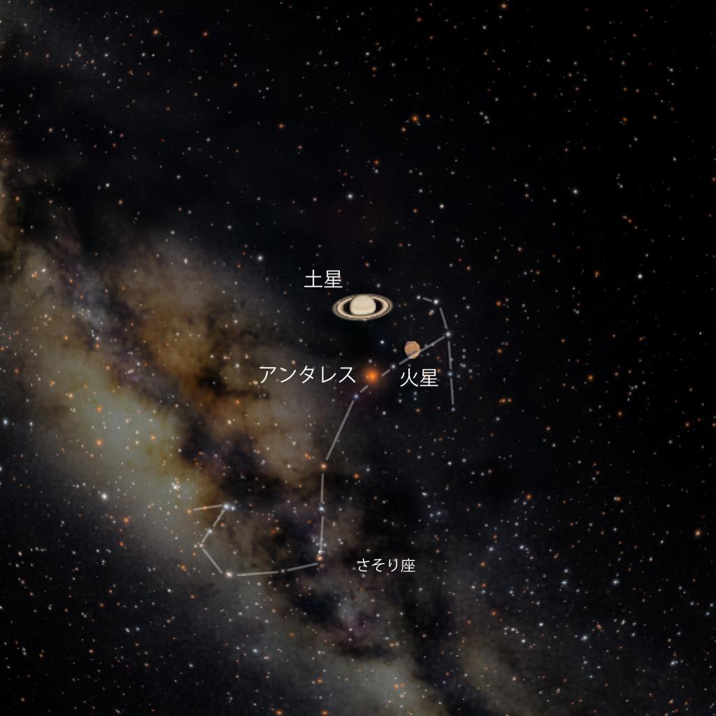 平成２６年９月の星空