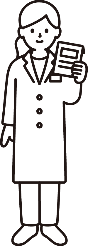 薬を調合する薬剤師イラスト - No: 22309006無料イラスト・フリー素材なら「イラストAC」