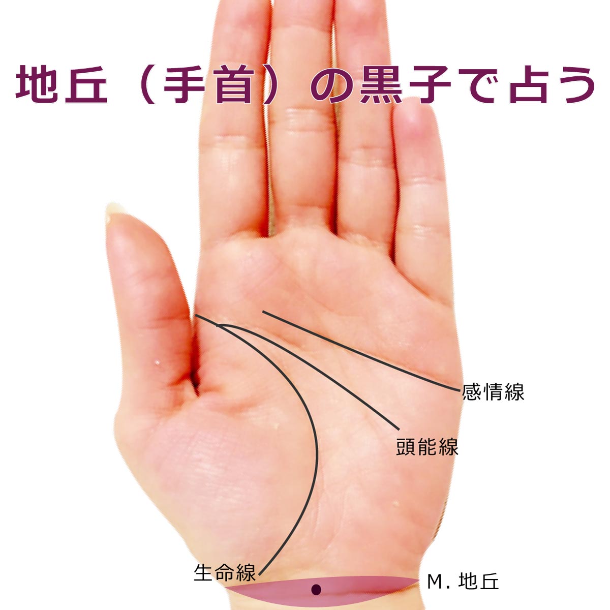 ほくろ占い 手首のほくろの意味と運勢は？内側 側面 付け根BELCY