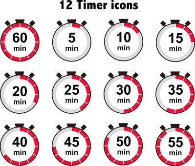 機械式時計タイマー 30 分のイラスト素材・ベクター Image 72967941