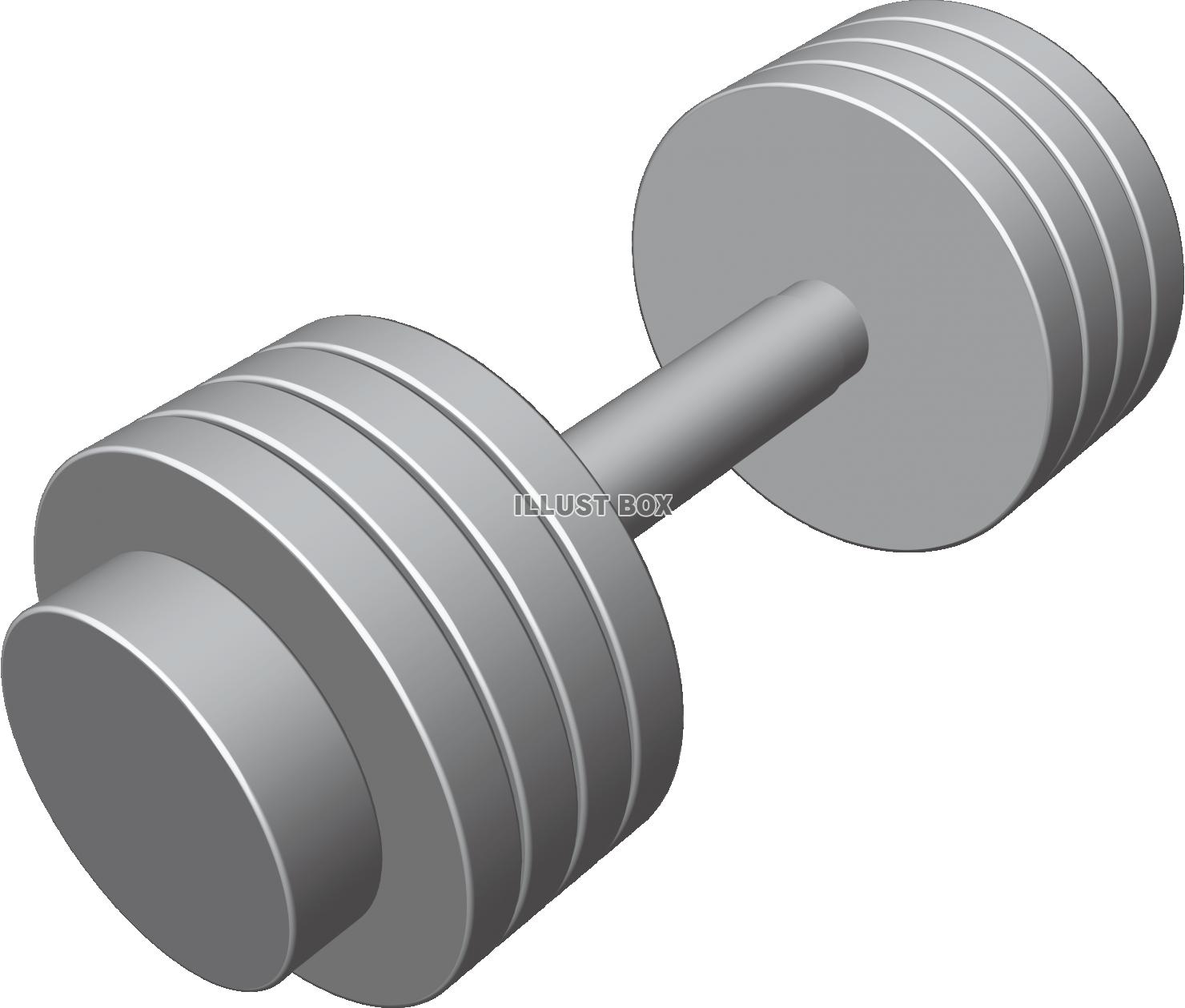 ダンベルイラスト・フリー素材なら「シンテリ」