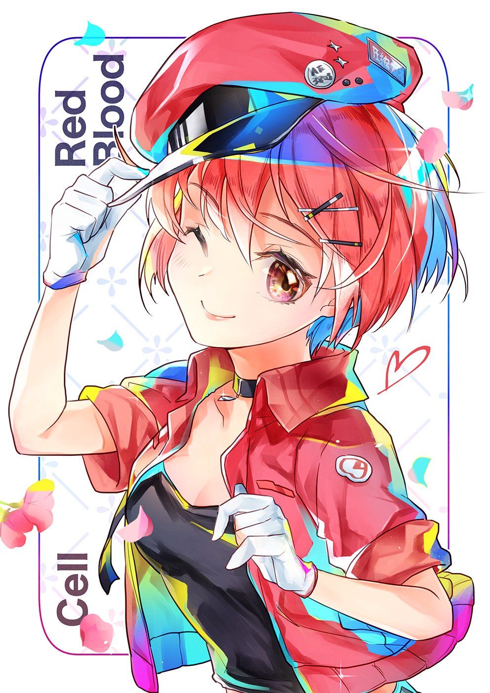 はたらく細胞の赤血球ちゃんのプレゼンです よろしくおねがいします深澤ねじ さんのマンガツイコミ 仮