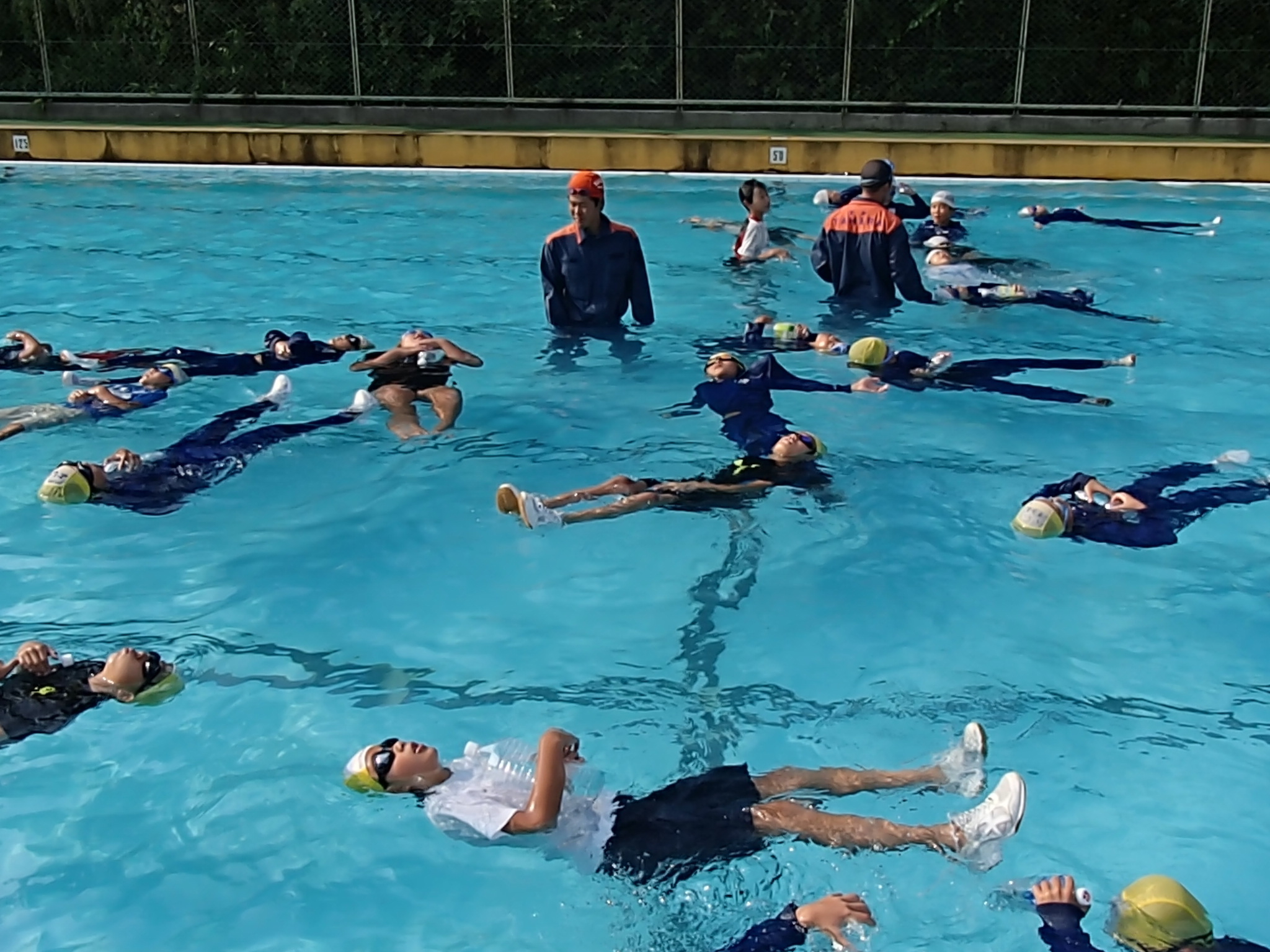 3年生：着衣水泳 2025年7月9日福崎町立学校ホームページ