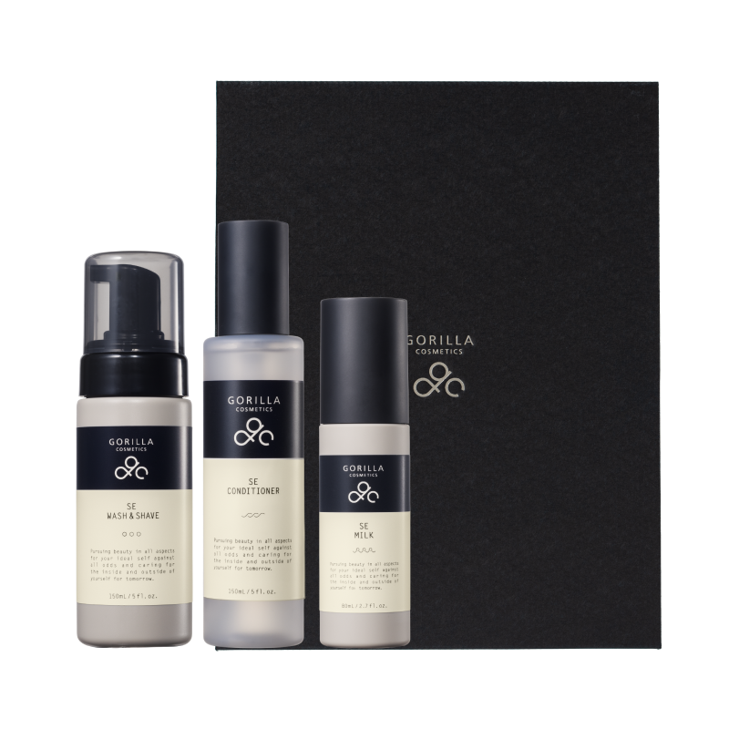 楽天市場公式 ＼＼期間限定！税込3,000円以上でヘアトリートメントプレゼント中ゴリラコスメティクス 洗顔 メンズ 男性用 泡洗顔ウォッシュ＆シェーブ美肌菌泡状洗顔料 本体 150ml シェービングフォーム メンズコスメ 男性 ニキビ 敏感肌 乾燥肌 混合肌