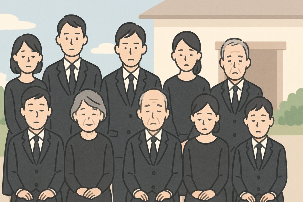 お葬式を語るすの