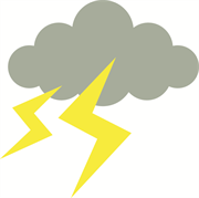 天気記号雷イラスト素材透過、PNGフリー画像ダウンロード - Pngtree