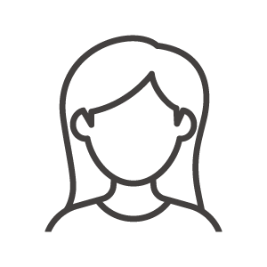 女性マークのアイコンイラスト - ONWAイラスト