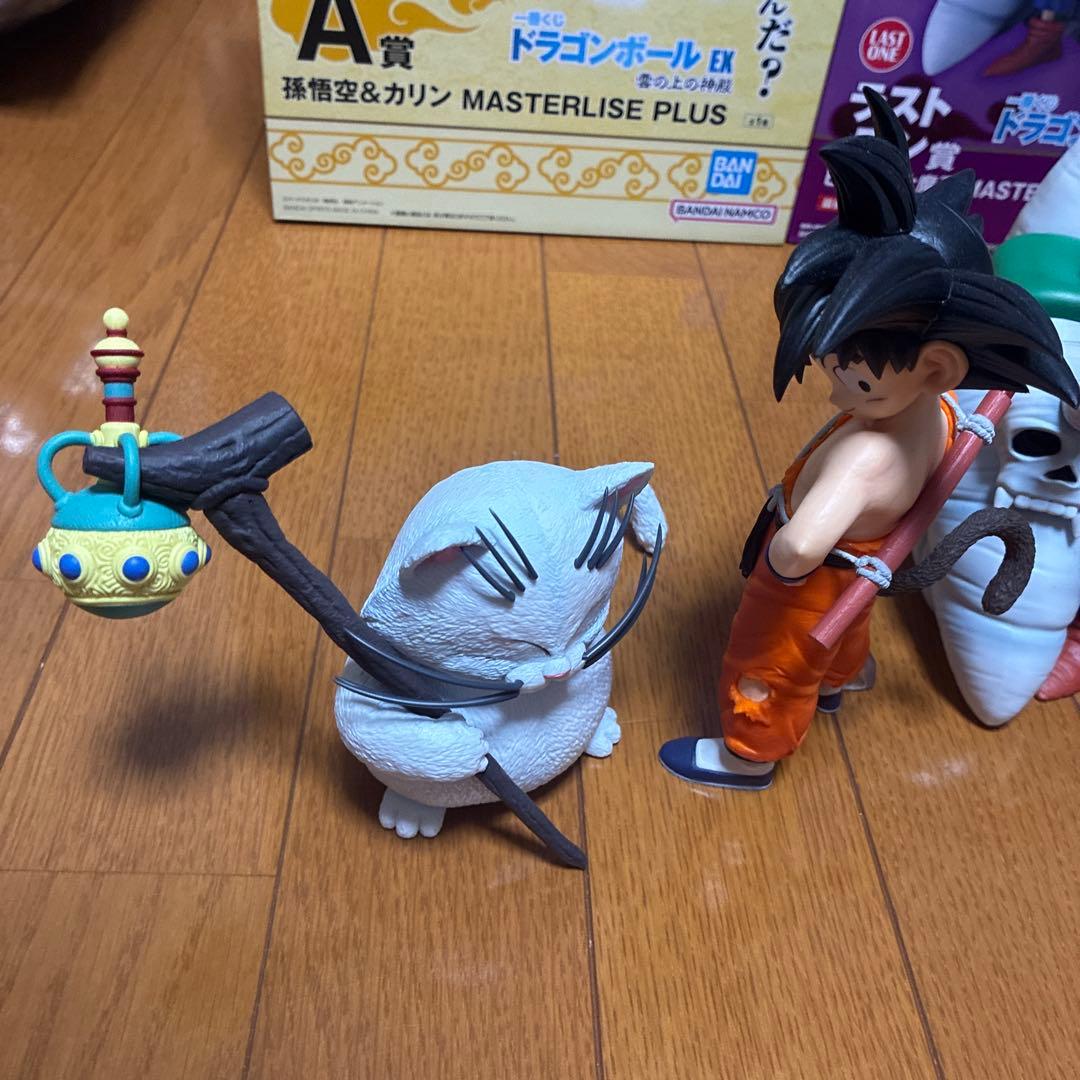 一番くじ ドラゴンボールEX雲の上の神殿 A賞 孫悟空＆カリン様 フィギュア 一